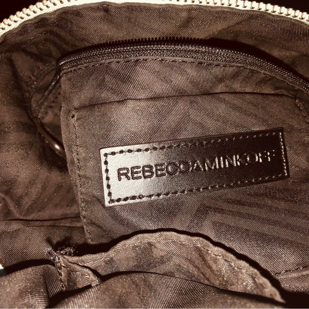 Rebecca Minkoff Large Moto Satchel Tote.  Powder Blue - Picture 5 of 11